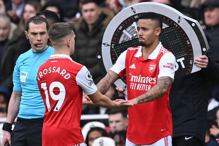 Tương tự, Leandro Trossard, người gia nhập Arsenal từ Brighton vào tháng 1 năm 2023 với giá 25 triệu bảng,